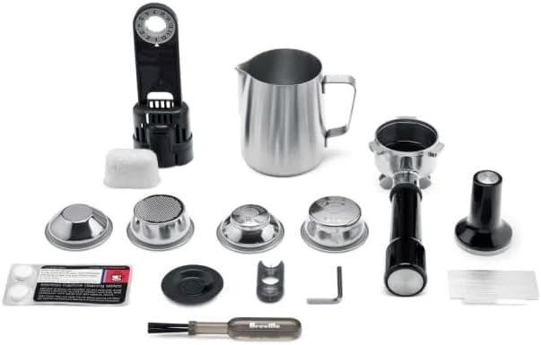 Breville Dynamic Duo Dual Boiler Espresso Machine & Grinder Pro Stainless Steel - Good Condition