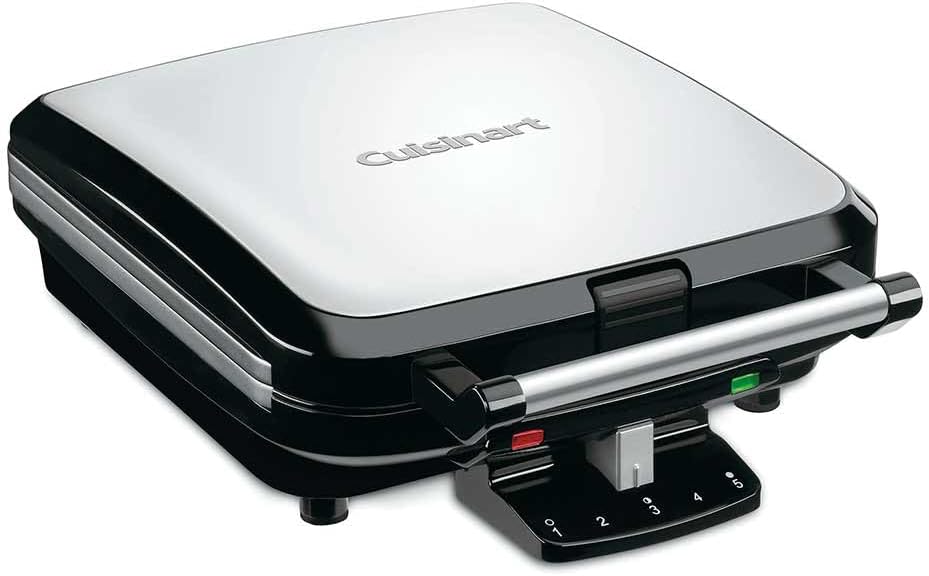 Cuisinart WAF-150A Belgian Waffle Maker Black - Good Condition
