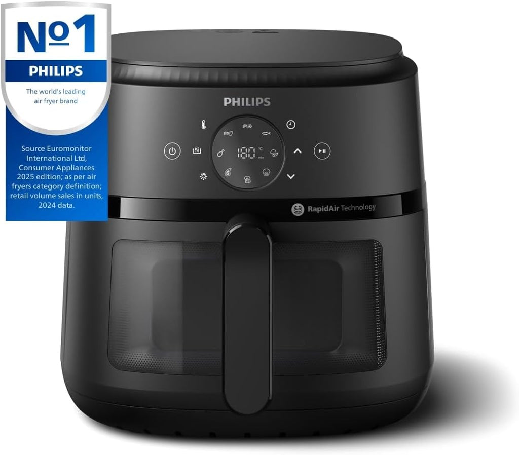 Philips Air Fryer 2000 Series 6.2L – Healthy Frying with RapidAir Technology - Good Condition