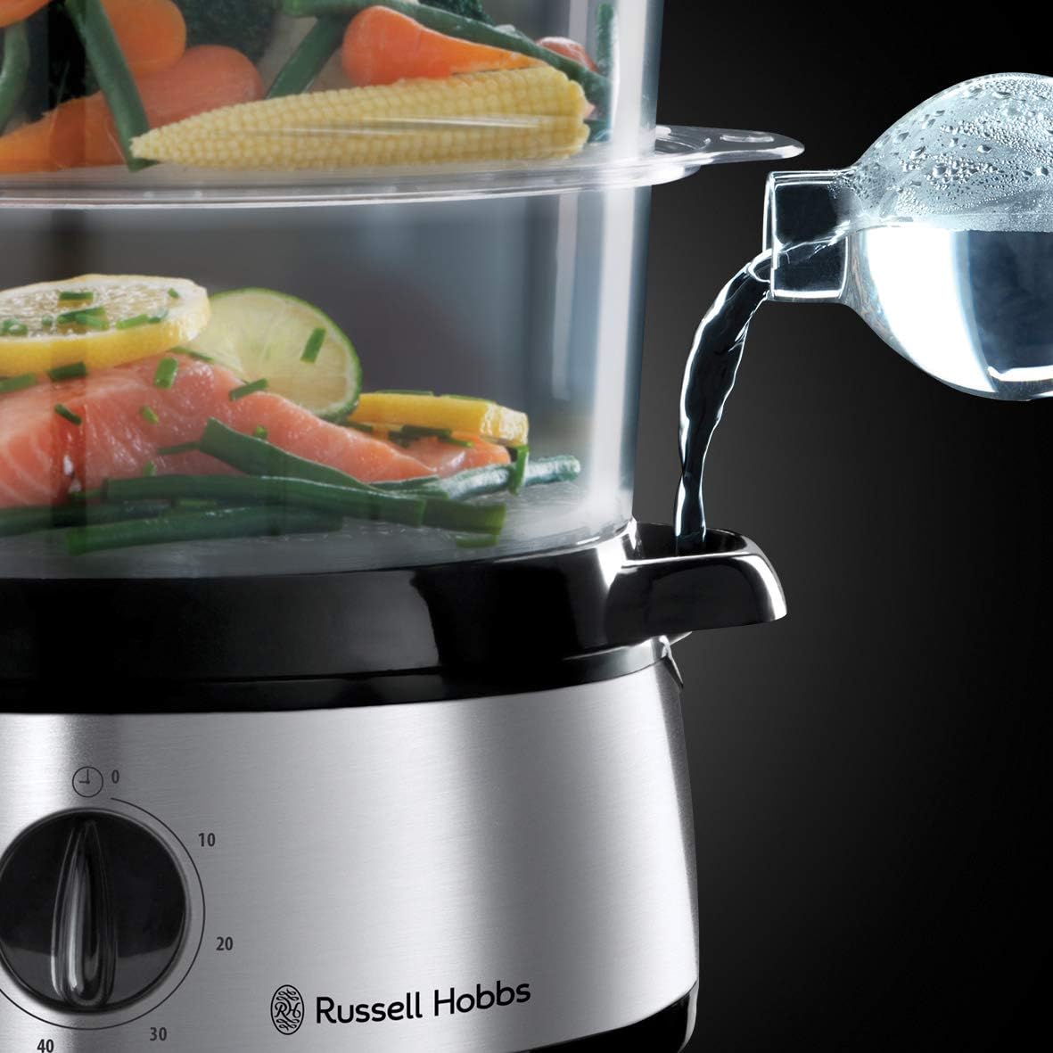 Russell Hobbs Cook@Home 9L Food Steamer - New Condition
