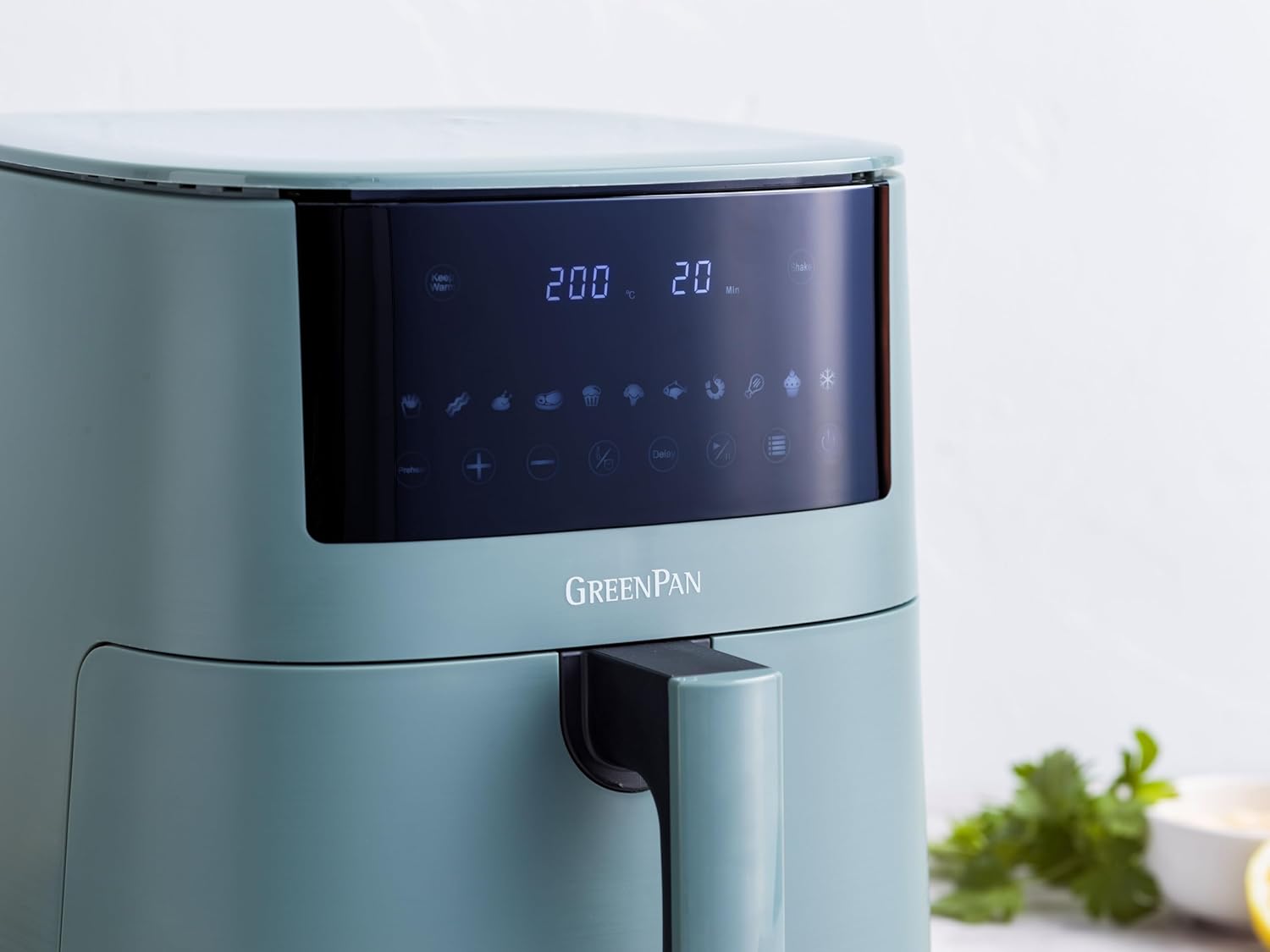 GreenPan Bistro XXL 7.2L Air Fryer – Smokey Sky Blue - Excellent Condition