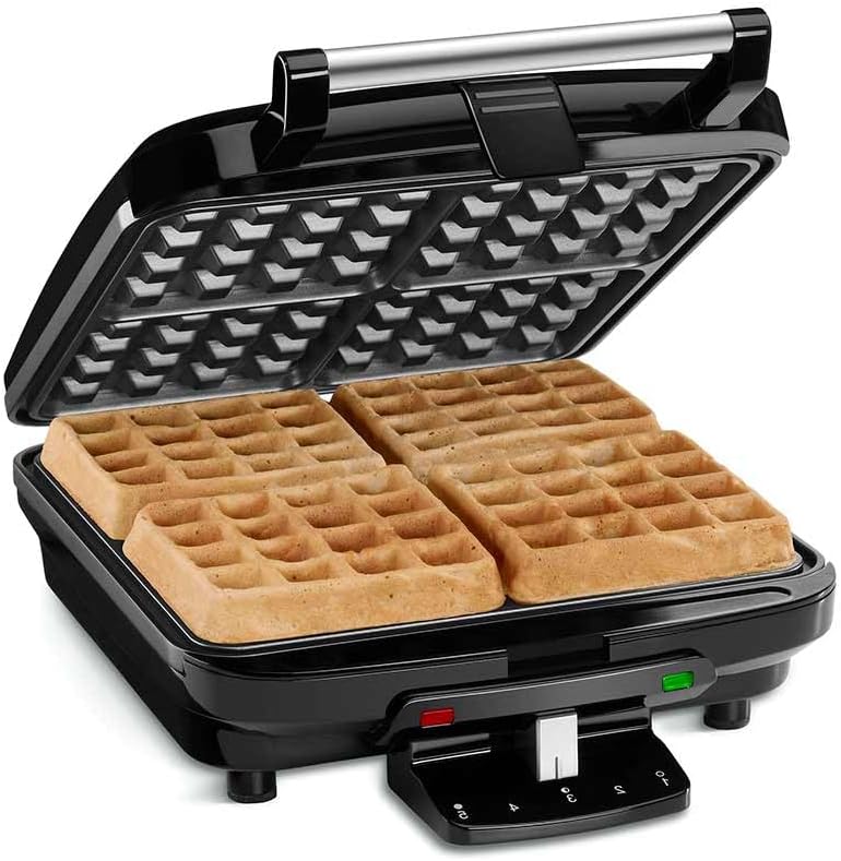 Cuisinart WAF-150A Belgian Waffle Maker Black - Good Condition