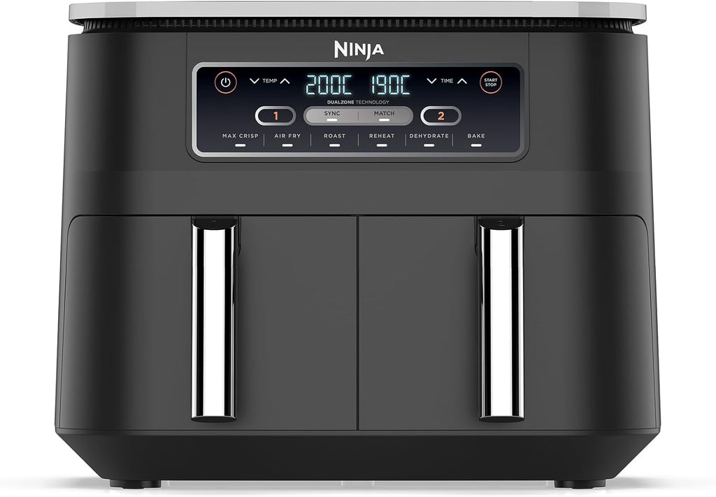 Ninja Foodi Dual Zone Air Fryer, 2 Basket Air Fryer - New Condition