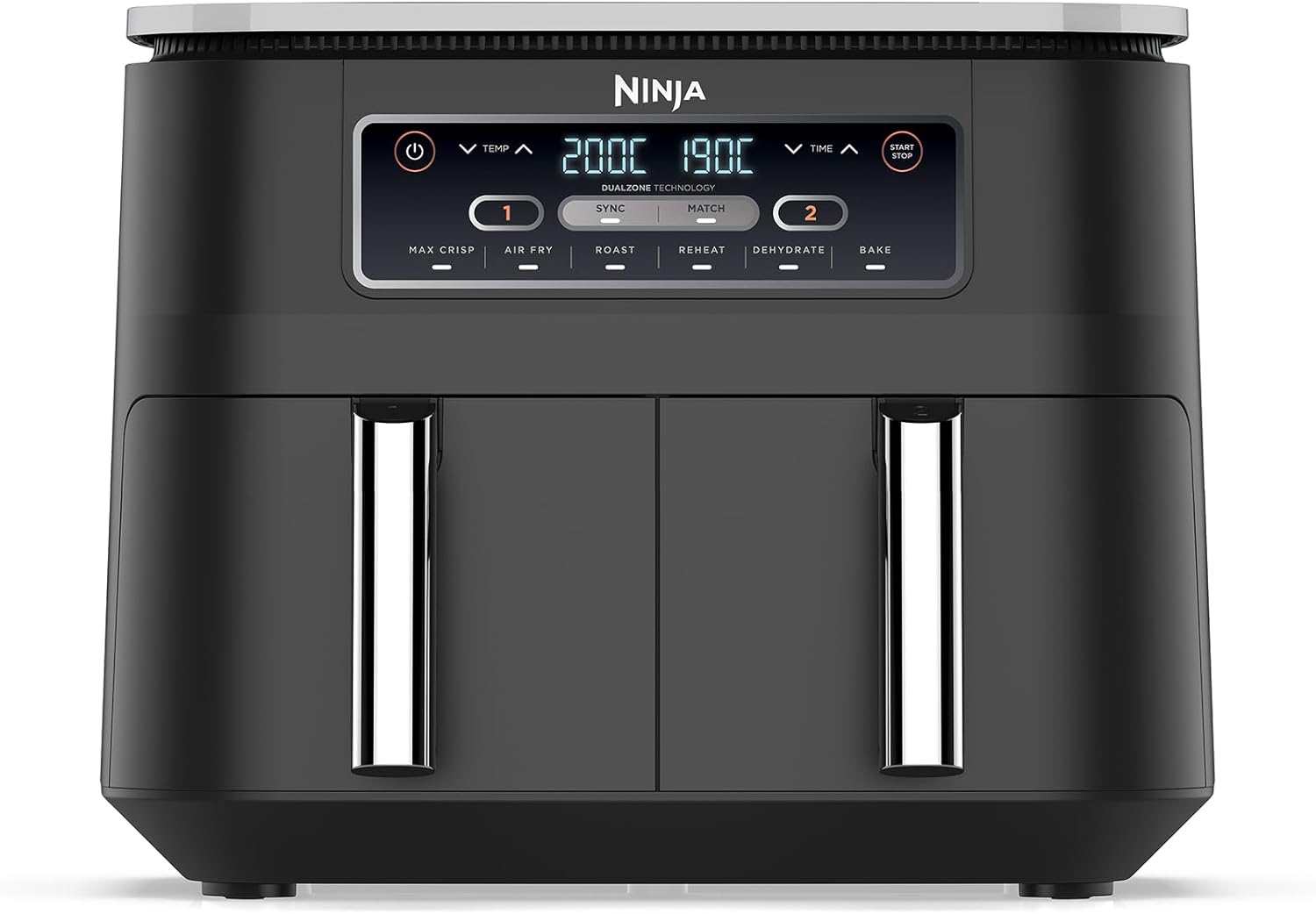 Ninja Foodi Dual Zone Air Fryer, 2 Basket Air Fryer - New Condition