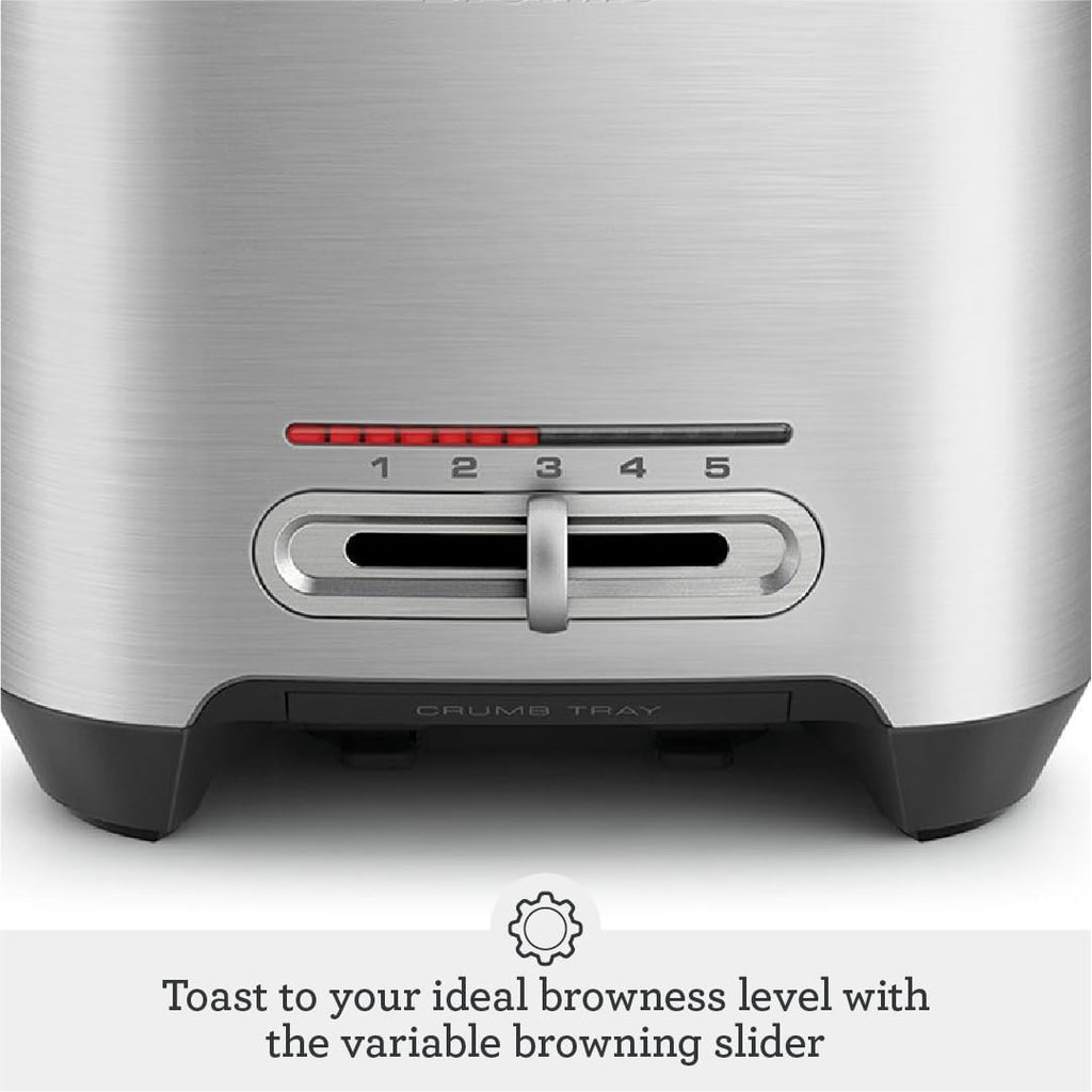 Breville Smart Toaster, Brushed Stainless Steel - New Condition