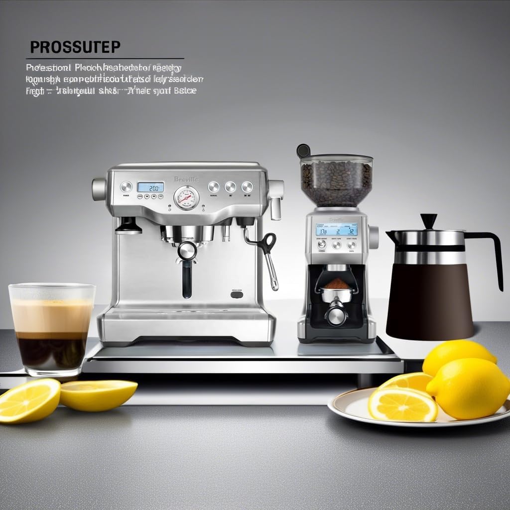 Breville Dynamic Duo Dual Boiler Espresso Machine & Grinder Pro Stainless Steel - Good Condition