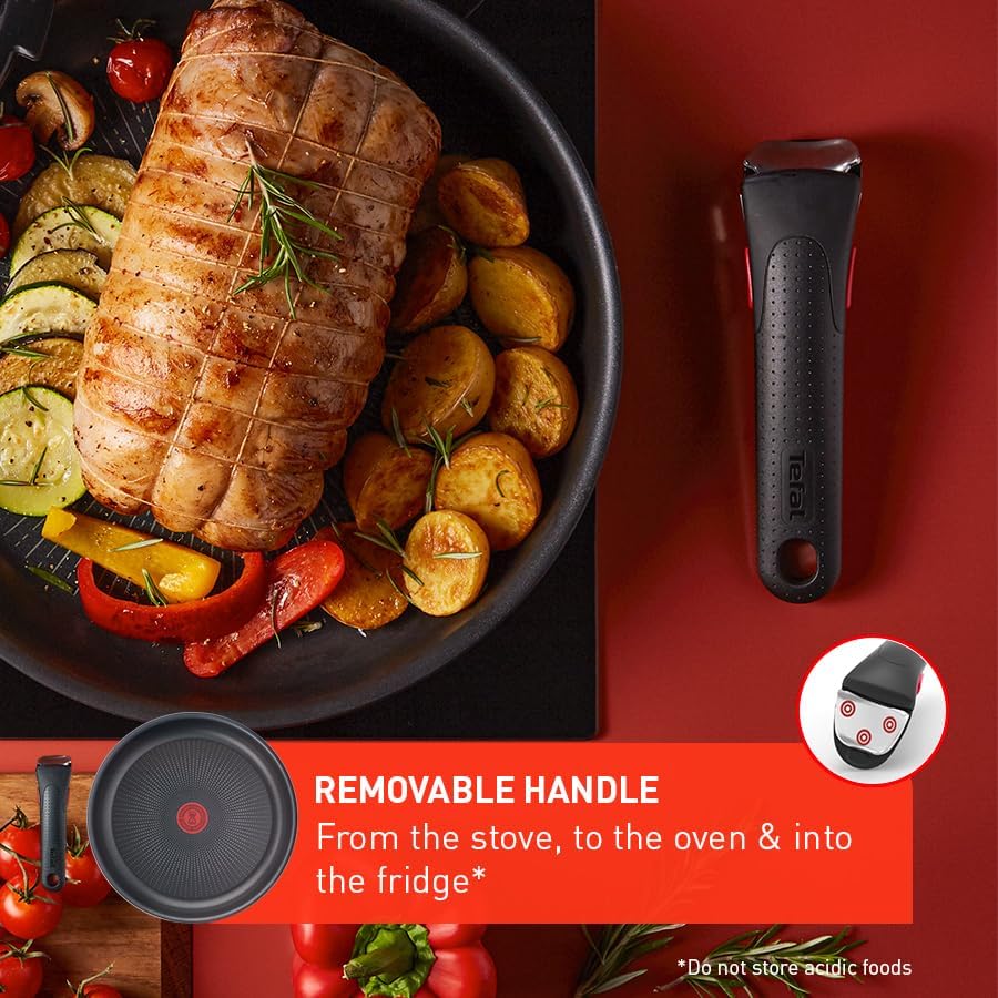 Tefal Ingenio Ultimate 12-Piece Non-Stick Induction Cookware Set Black - Excellent Condition