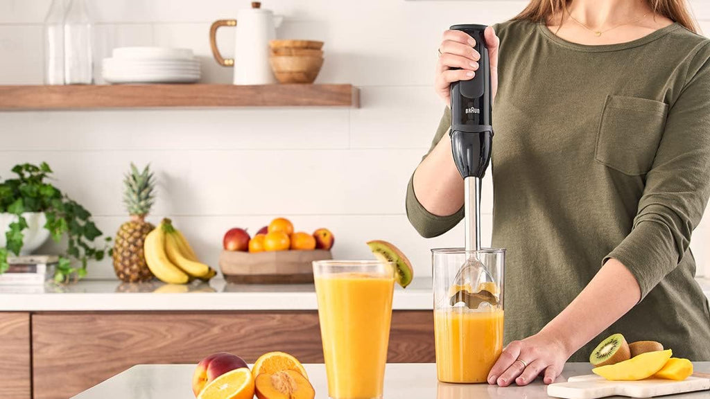 Braun Household MultiQuick 5 Vario Hand Blender, Sauce Mixer, BPA-Free Plastic Beaker, Black - Good Condition