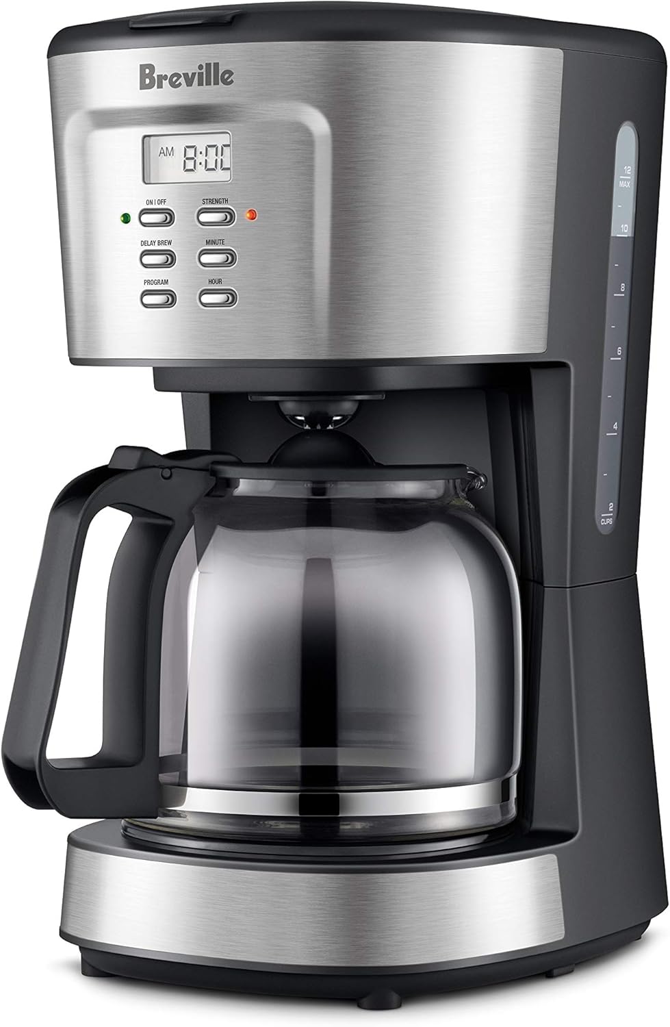 Breville the Aroma Style Electric Drip Coffee Maker, Brushed Stainless Steel - New Condition