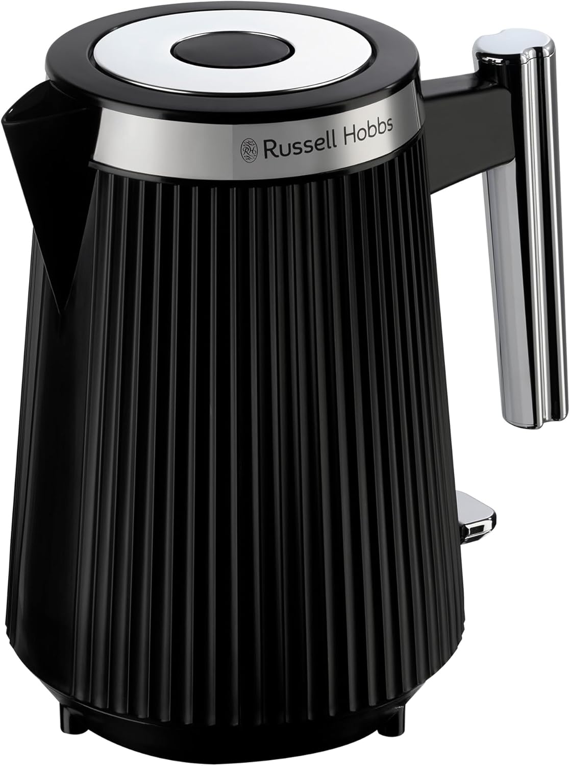 Russell Hobbs Bronte Kettle, Distinctive Design, Internal Illumination, Perfect Pour, Black - Good Condition