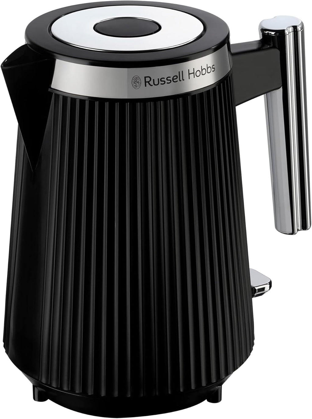 Russell Hobbs Bronte Kettle, Distinctive Design, Internal Illumination, Perfect Pour, Black - New Condition