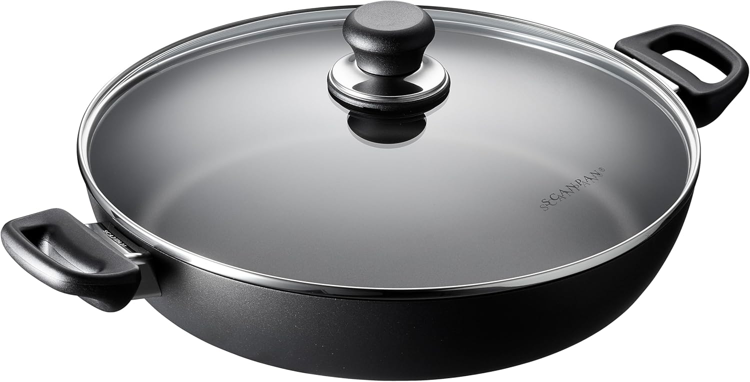 Scanpan 17738 Classic Covered 32cm/4L Chef Pan - Black - New Condition