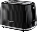 Russell Hobbs Eden 2 Slice Toaster, Textured Design, High Lift, Black - New Condition