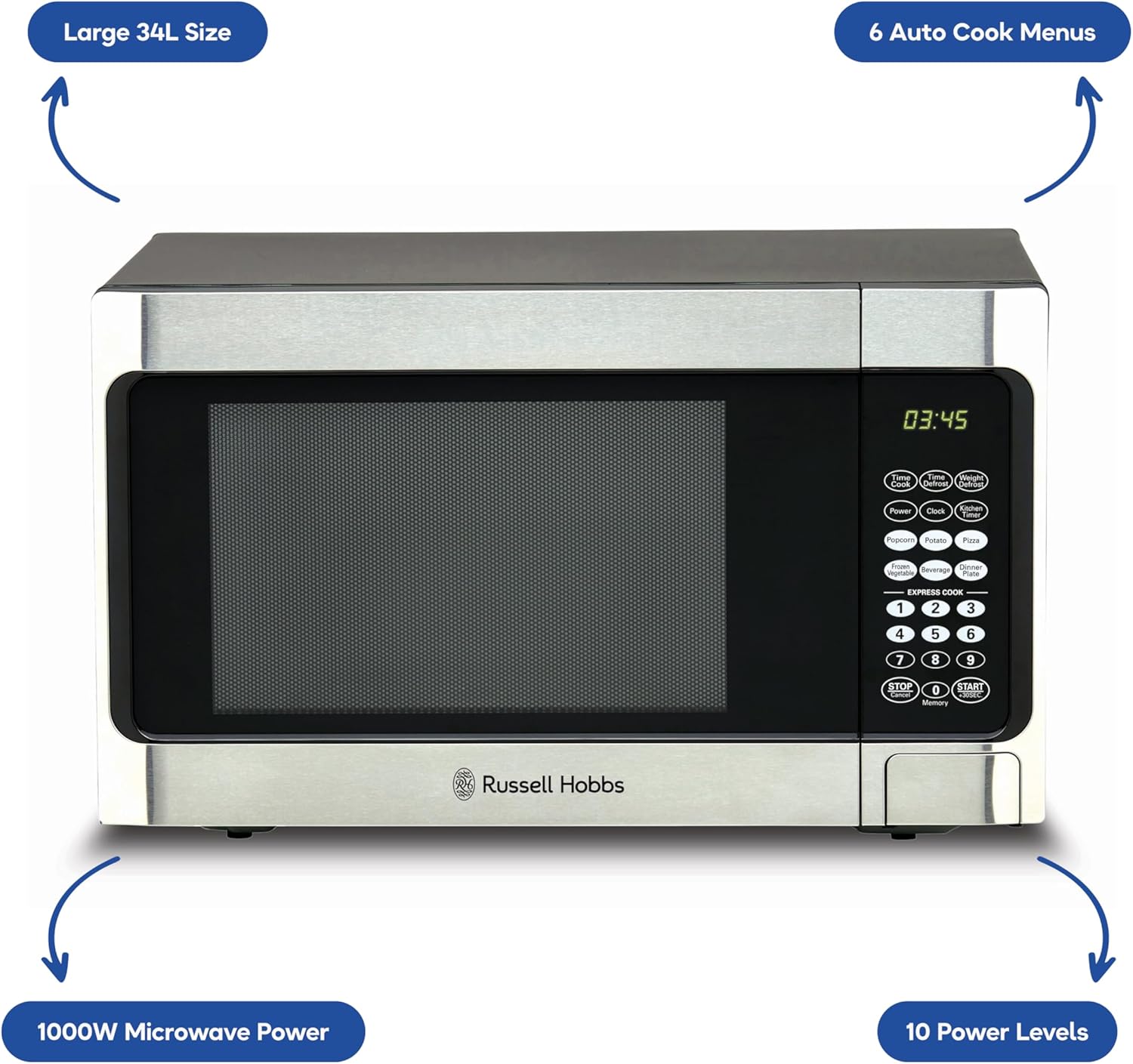 Russell Hobbs Microwave Oven Family Size - Good Condition