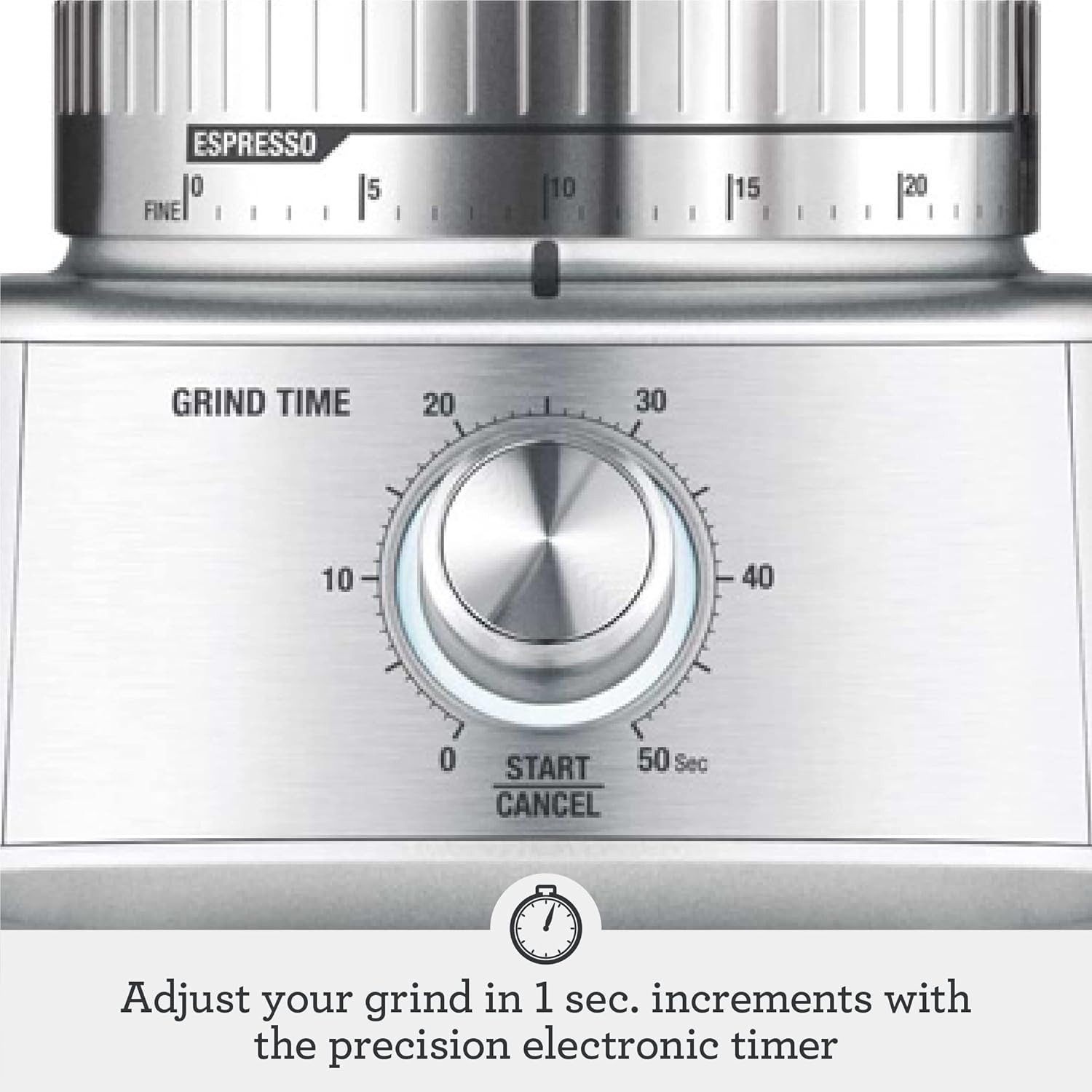 Breville the Dose Control Pro Coffee Grinder, Brushed Stainless Steel - Good Condition