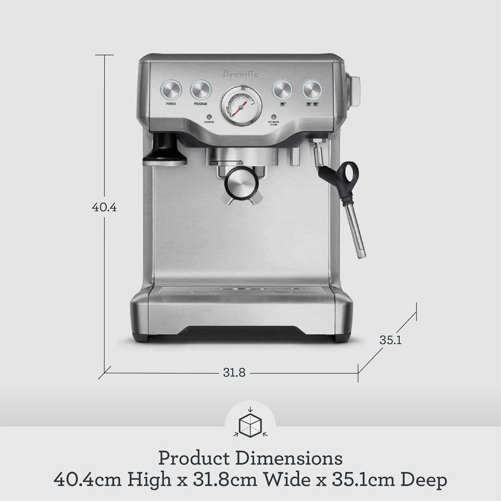 Breville the Infuser Espresso Machine, Brushed Stainless Steel - New Condition