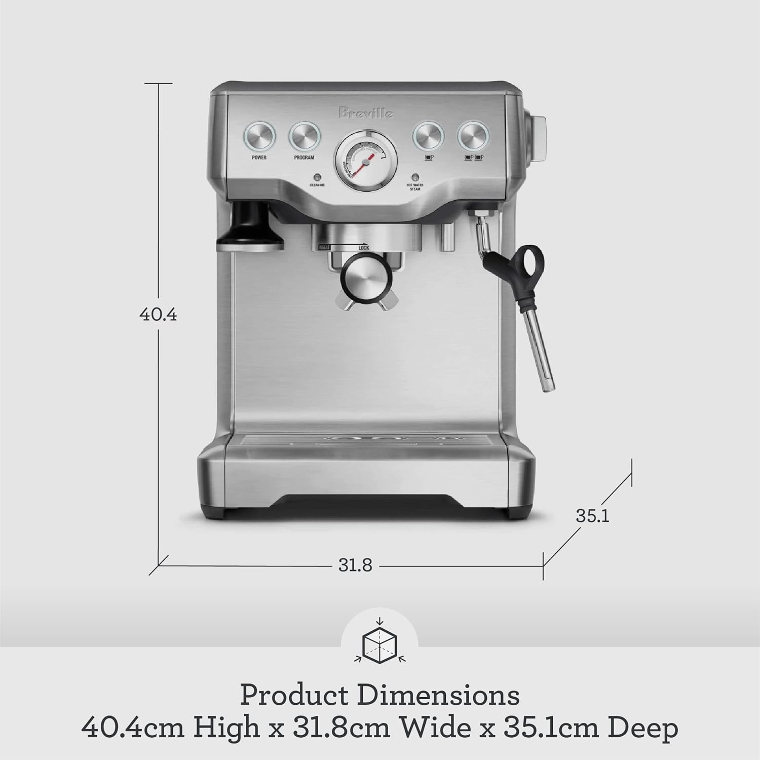 Breville the Infuser Espresso Machine, Brushed Stainless Steel - New Condition
