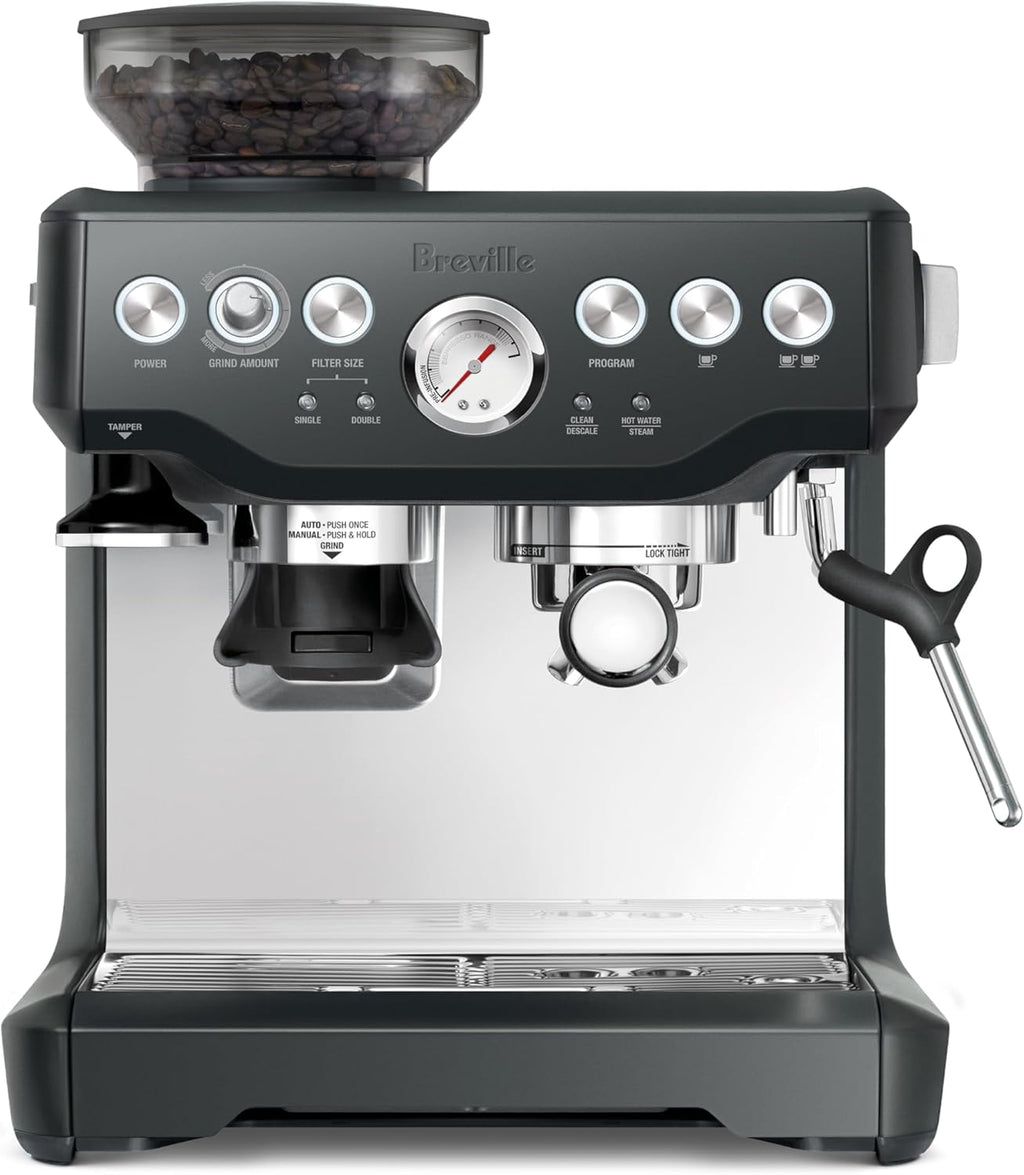 Breville Barista Express Espresso Machine, Charcoal - Excellent Condition