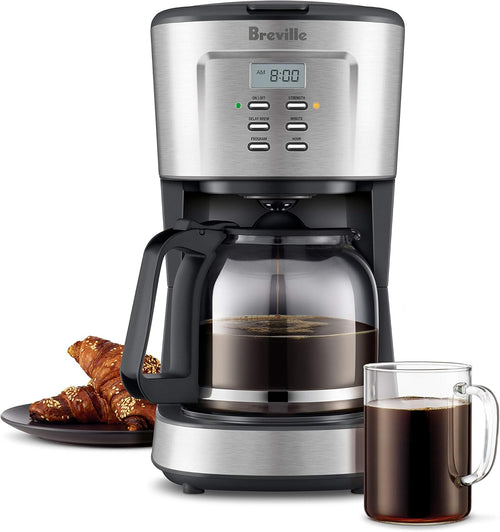 Breville the Aroma Style Electric Drip Coffee Maker, Brushed Stainless Steel - New Condition