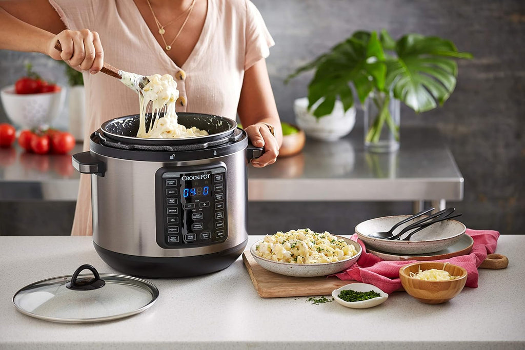 Crock-Pot Express Crock XL Multi Cooker 7.6L Stainless Steel - Good Condition