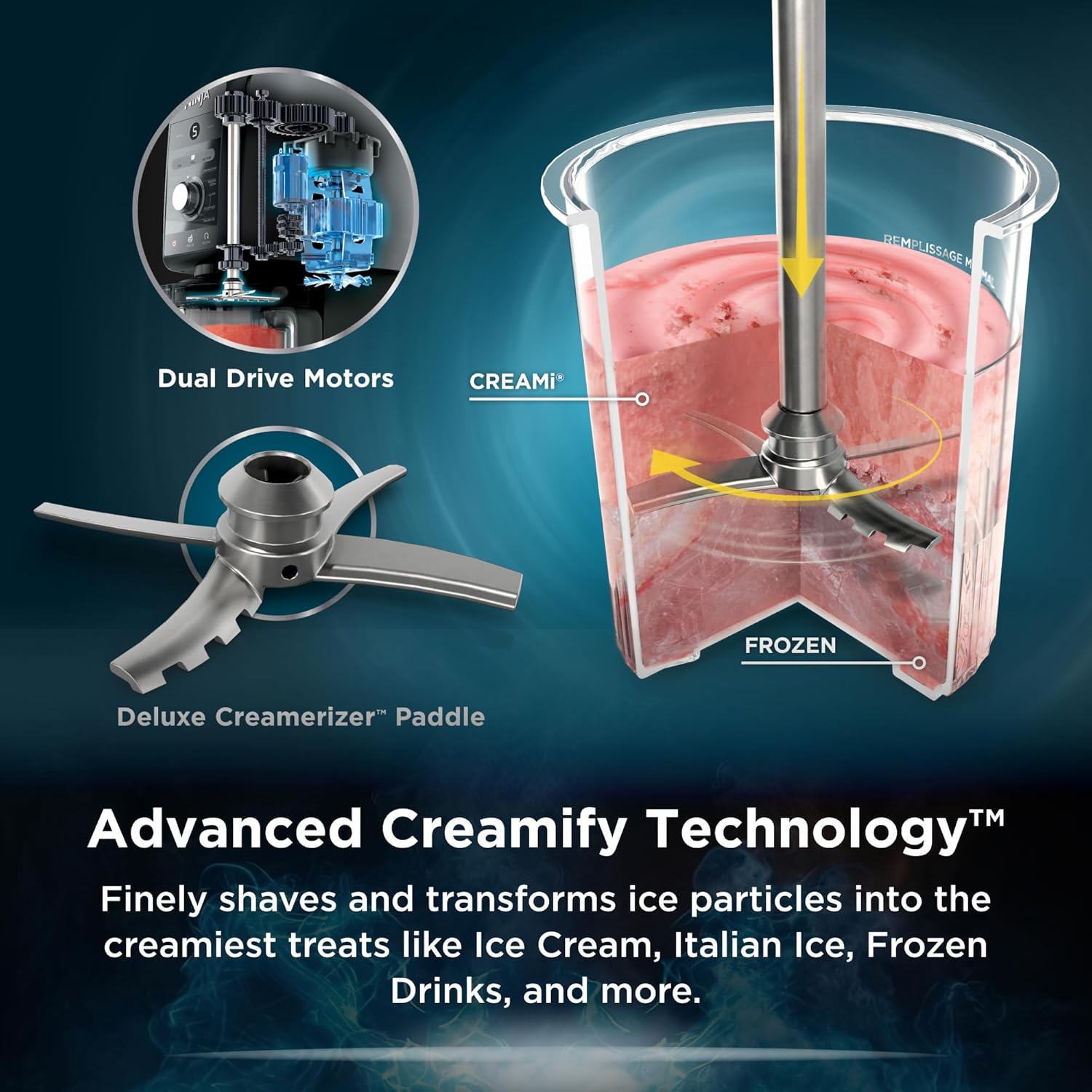 Ninja CREAMi Deluxe 11-In-1 Ice Cream & Frozen Treat Maker - Excellent Condition