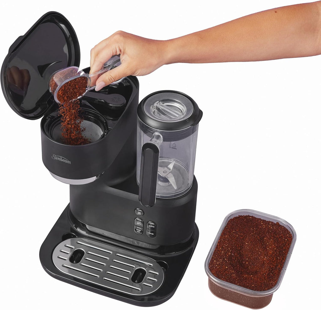 Sunbeam 3-in-1 Frappe Iced and Hot Coffee Maker with Blender - Excellent Condition