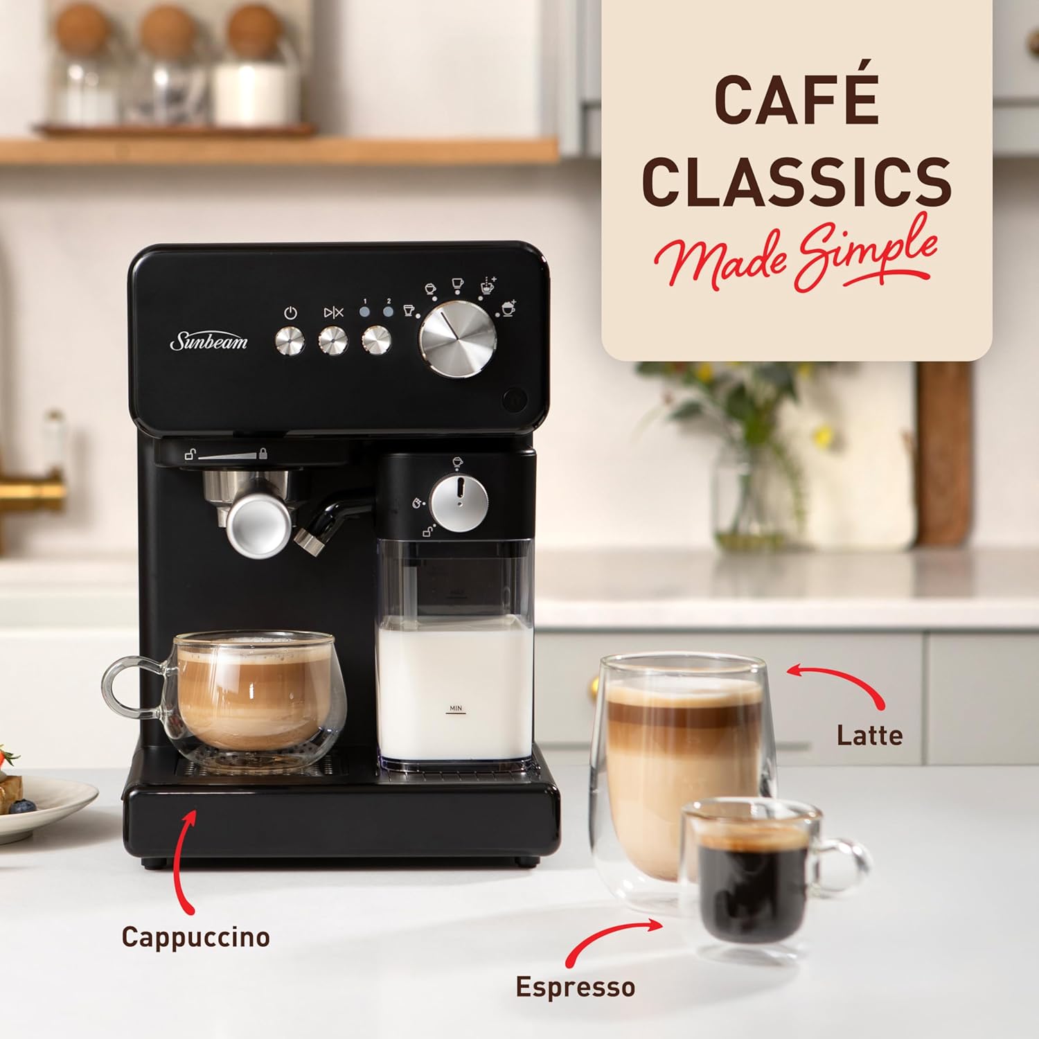 Sunbeam Prima Latte Semi Automatic Coffee Machine - New Condition