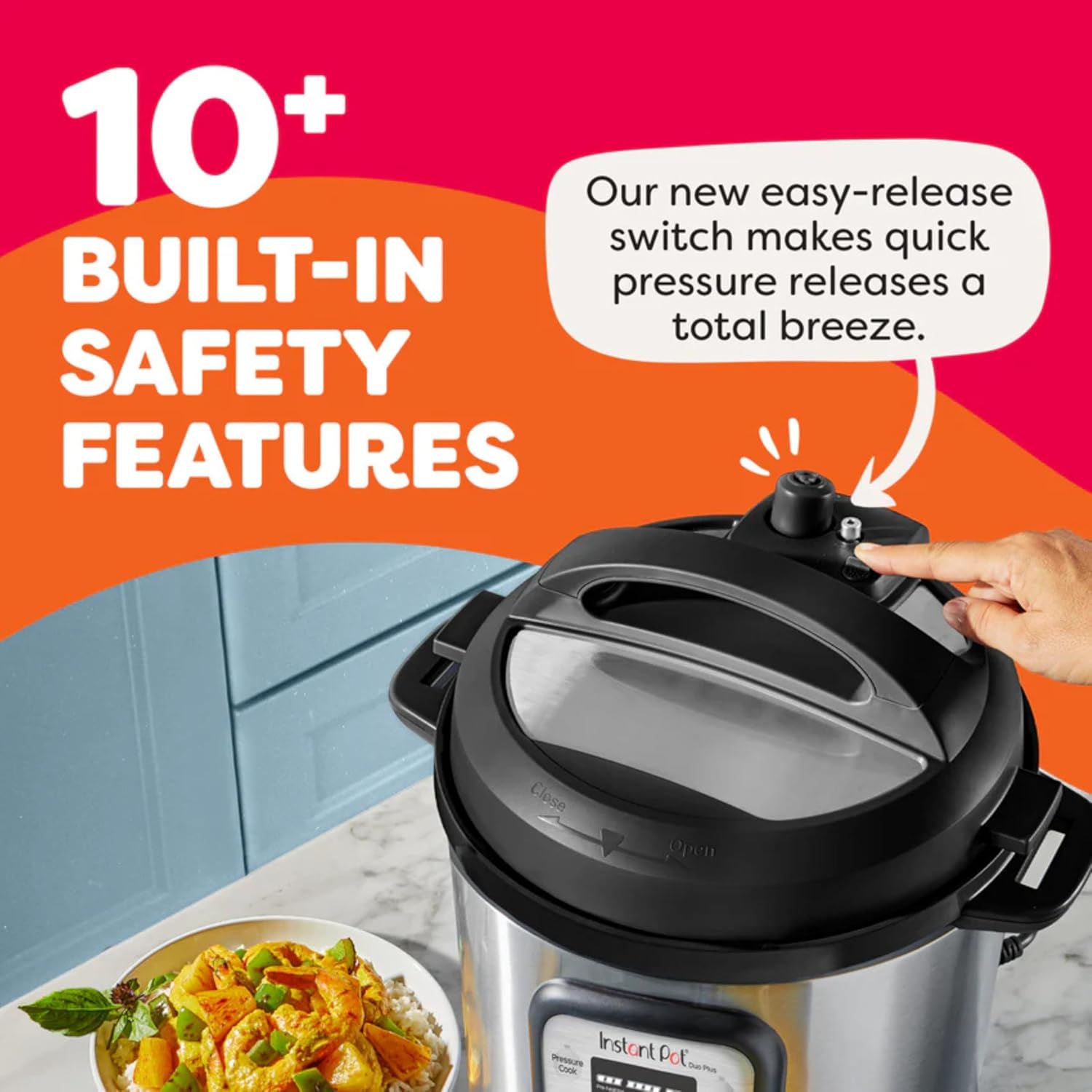 Instant Pot 9-in-1 Duo Plus 5.7L Electric Pressure Cooker - Excellent Condition
