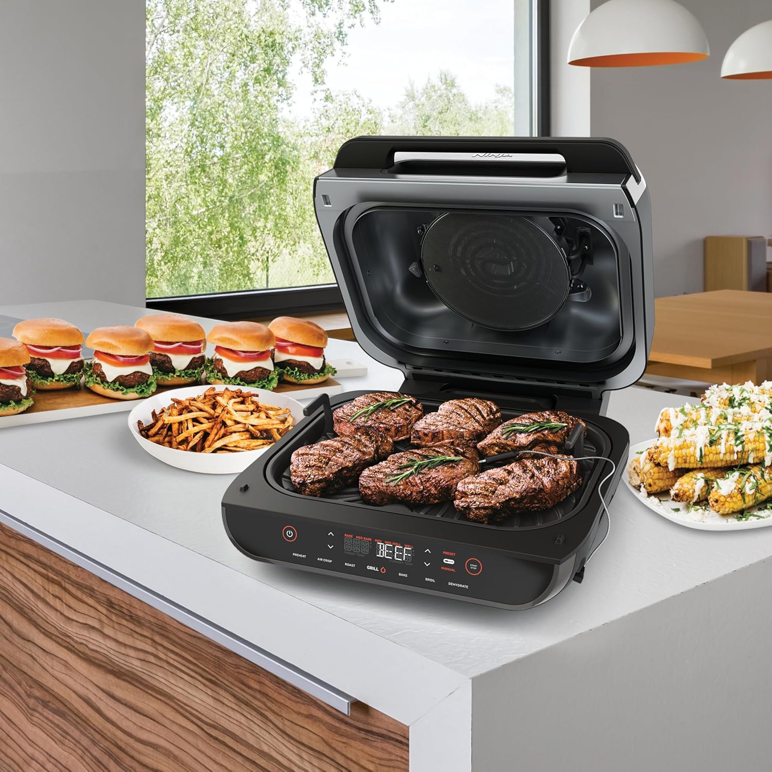 Ninja Foodi Smart XL Grill & Air Fryer - New Condition