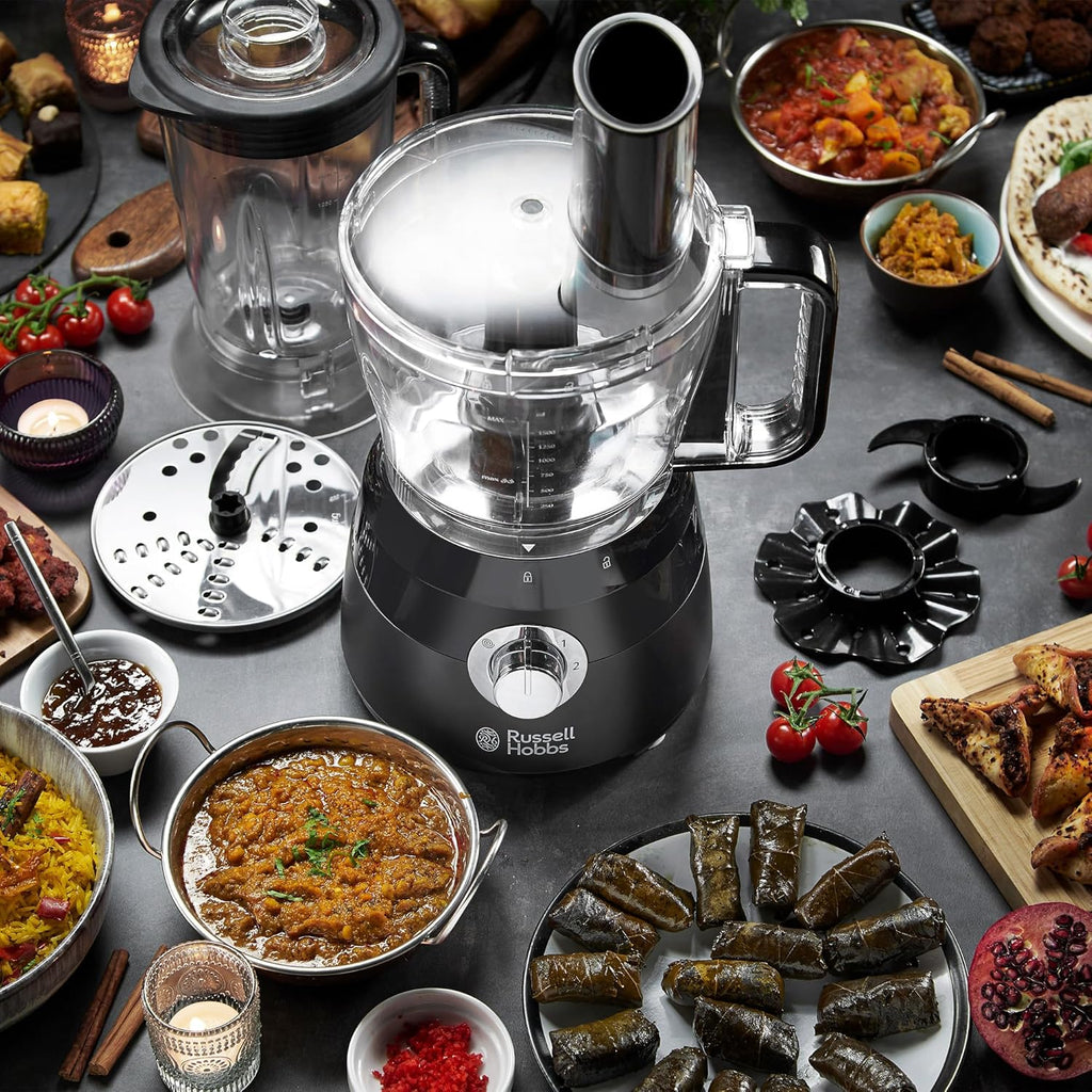 Russell Hobbs RHFP5BLK Desire Food Processor 1.5L 600W - Good Condition