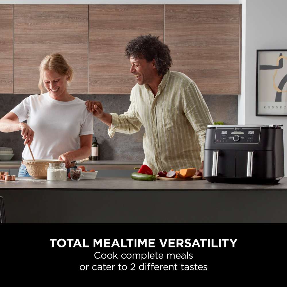 Ninja Foodi Max XXXL Dual Zone Air Fryer, 2 Basket Airfryer - New Condition