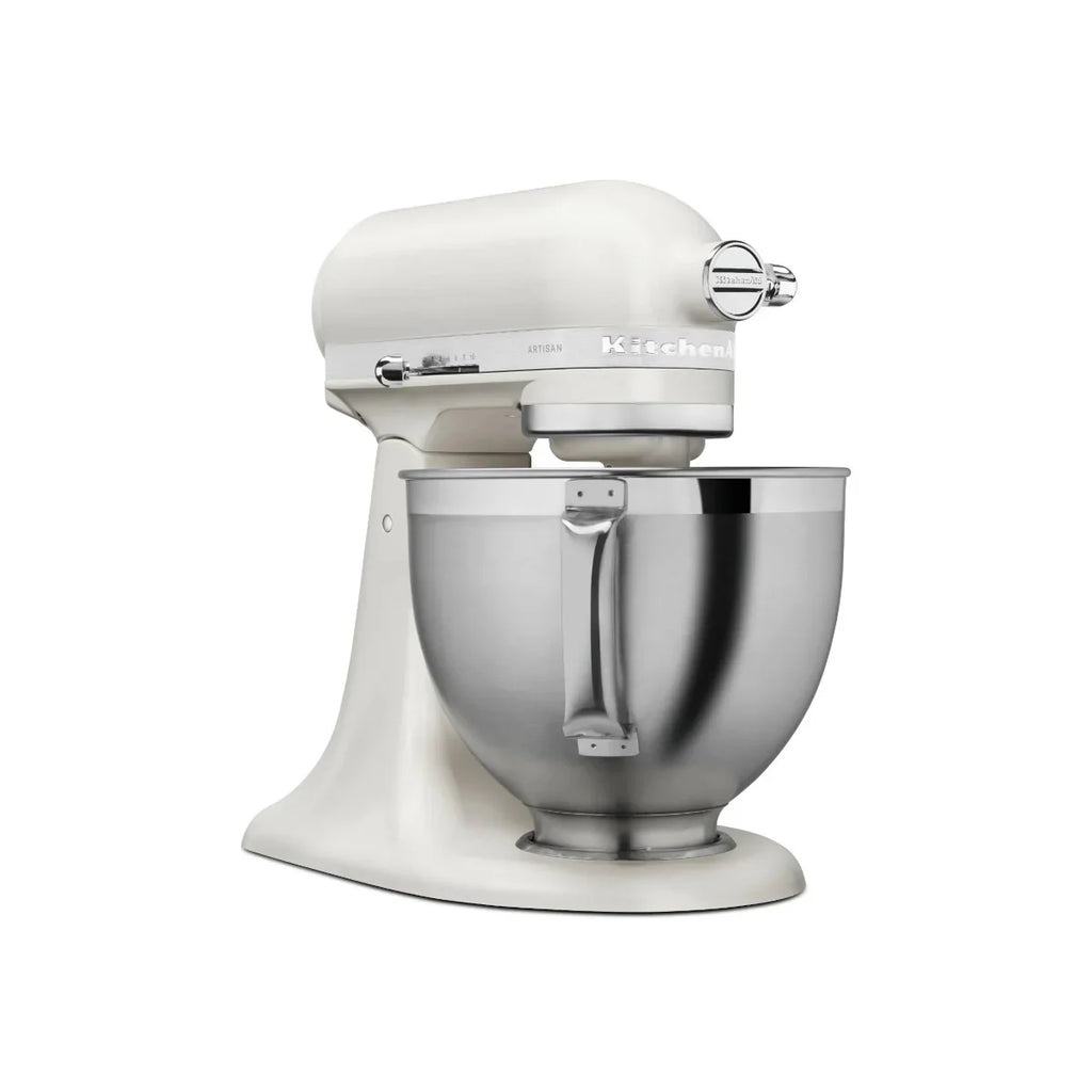 KitchenAid White Artisan Stand Mixer Tilt Head with 5 Accessories - New Condition